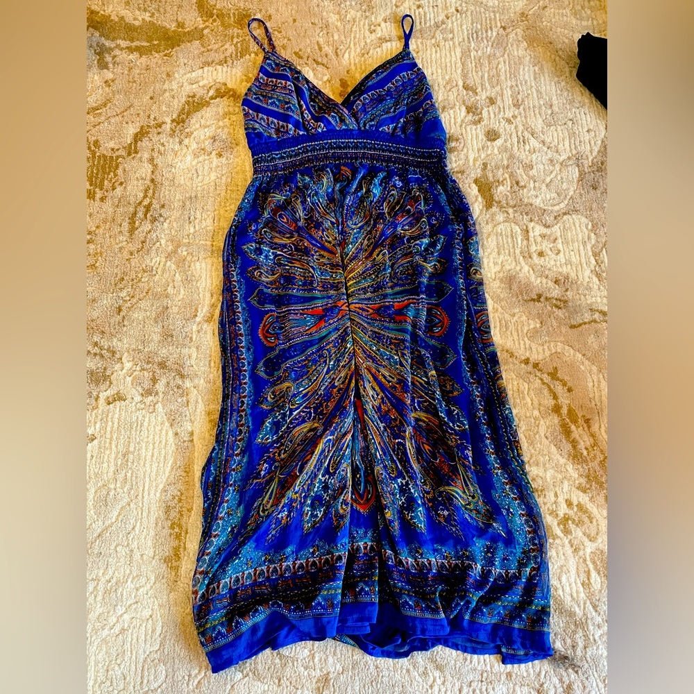 Blue maxi dress size 2x